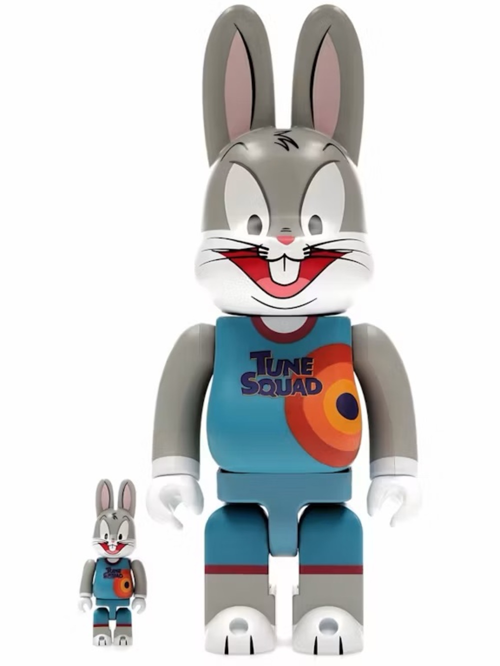 Bearbrick x space jam a new legacy rabbrick bugs bunny 100% and 400% set